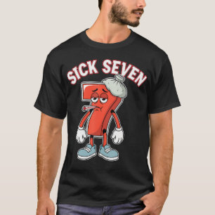 Camiseta Sick Seven 67 Meme Seis Sete Brincadeira de Palavr