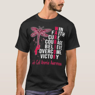 Camiseta Sickle Cell Anemia Warrior Sickle Cell Anemia Awar