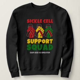 Camiseta SICKLE CELL SUPPORT SQUAD Nome Personalizado