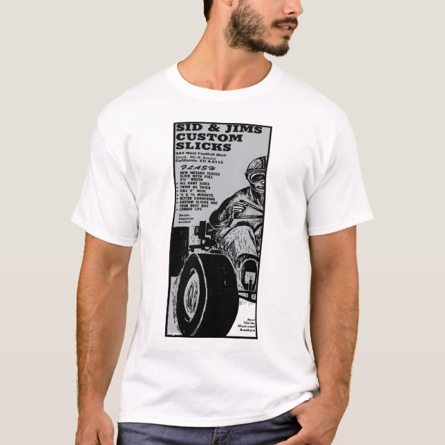 Camiseta Sid & Jims que competem Slicks (Frente)