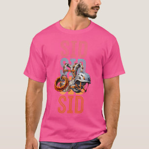 Camiseta Sid Personalizado Aficionado de Escalada em Rocha