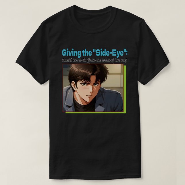 Camiseta Side-Eye 4K (Frente do Design)