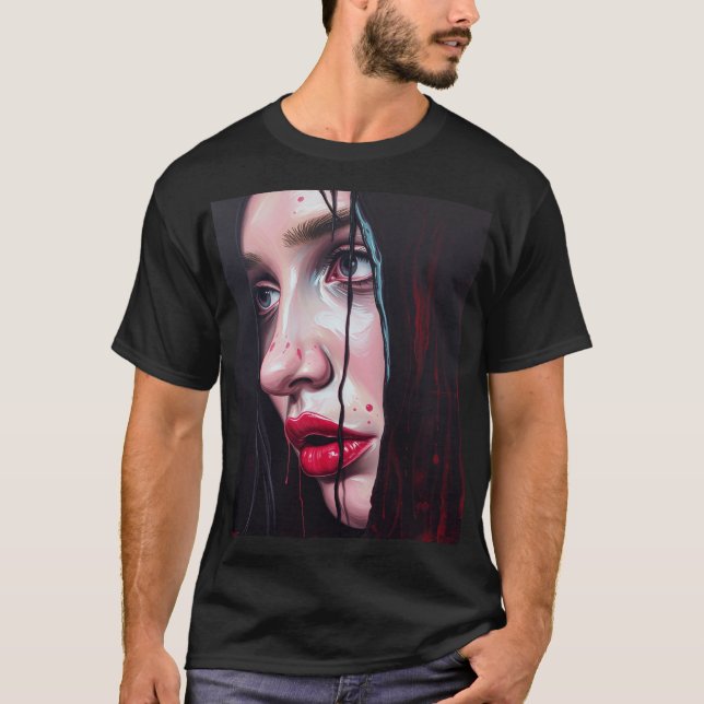 Camiseta "Side Glance" (Frente)