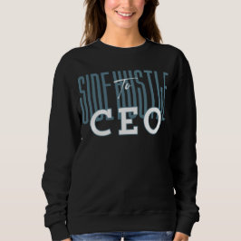 Camiseta Side Hustle para CEO™ Quiet Power Street Smart Gri