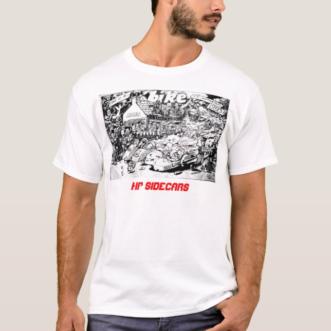 Camiseta Sidecarists fá-lo junto (Frente)