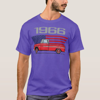 Camiseta sideview com sinalizador