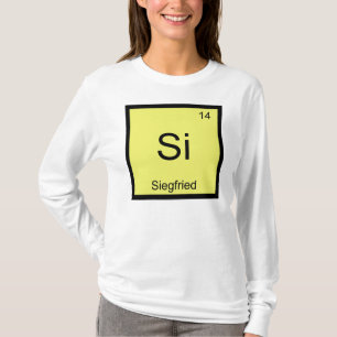 Camiseta Siegfried Nome Química Elemento Tabela Periódica