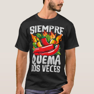 Camiseta Siempre Quema Dos Veds Chili Chef Spicice Sauce