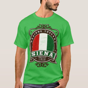 Camiseta Siena Italia Retro Style Design