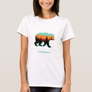 Camiseta Sierra-at-tahoe Skiing Snowboard California Bea