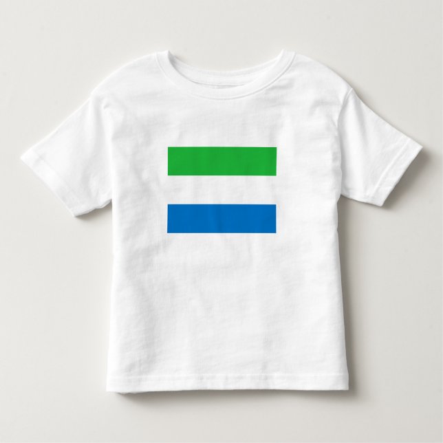 Camiseta Sierra Leone Flag (Frente)