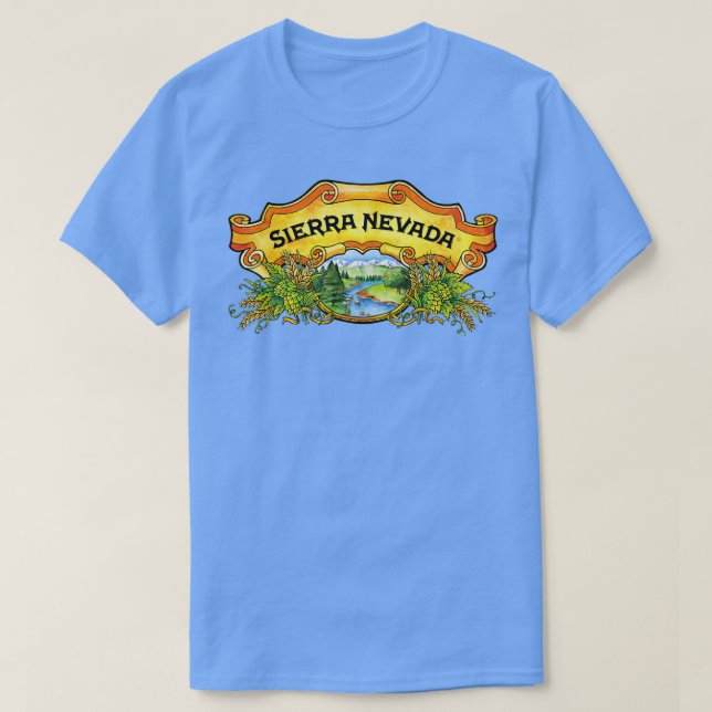 Camiseta Sierra Nevada (Frente do Design)