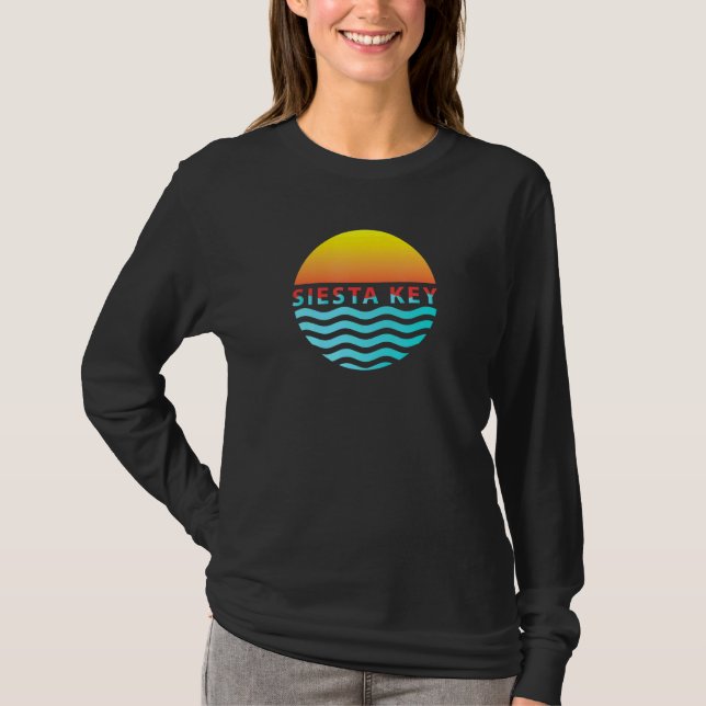 Camiseta siesta key Florida Beach (Frente)