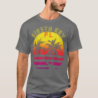 Camiseta Siesta Key Florida Westshore Beach Sunset Palm Tre