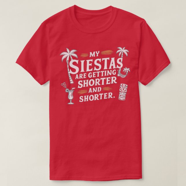 Camiseta Siestas Shorter e Shorter TShirt (Frente do Design)
