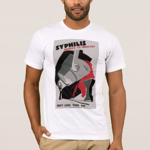 Camiseta Sífilis ~ Menace para a indústria
