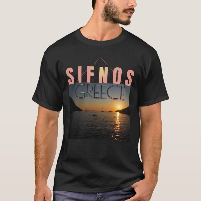 Camiseta Sifnos, Grécia (Frente)
