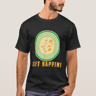 Camiseta Sift Acontece Dourado Miner Treasure Caçando Panni