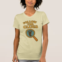 Camiseta "Siga as Pistas"