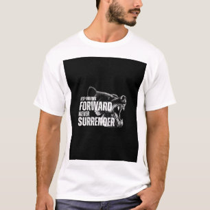 Camiseta SIGA EM FRENTE SEMPRE, NUNCA SE RENDa
