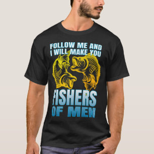 Camiseta siga-me e eu farei de vocês pescadores de homens