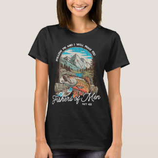 Camiseta Siga-Me e Eu Farei de Vocês Pescadores de Homens