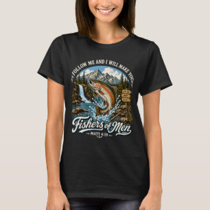 Camiseta Siga-Me E Eu Farei De Vocês Pescadores De Homens