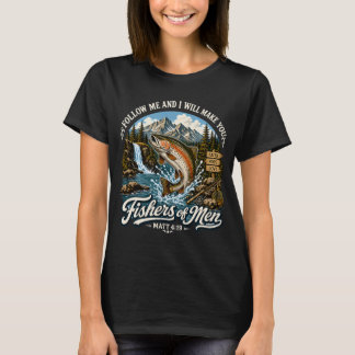 Camiseta Siga-Me E Eu Farei De Vocês Pescadores De Homens