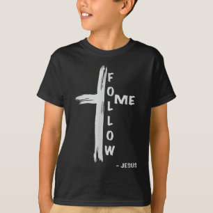 Camiseta Siga-me Jesus Religioso Cristão