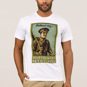 Camiseta Siga-Me! ~ Seu País Precisa De Você