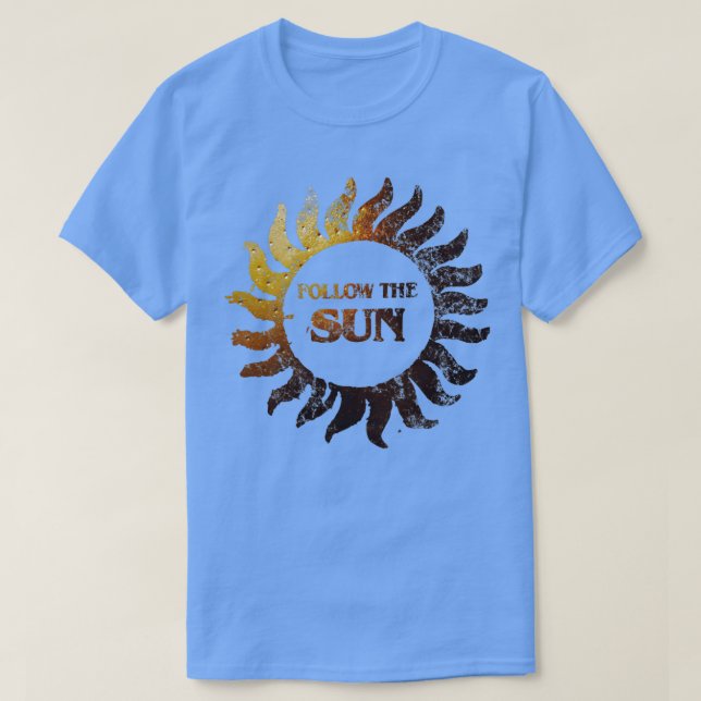 CAMISETA SIGA O SOL (Frente do Design)