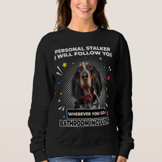 Camiseta Siga Pessoalmente Seu Cão De Coonhound