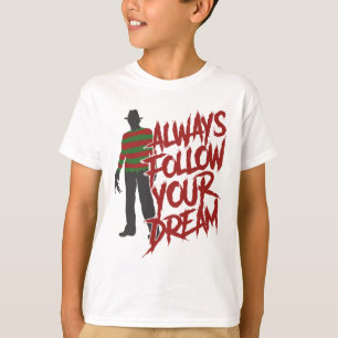 Camiseta Siga Sempre Seus Sonhos Halloween Noite Assustador