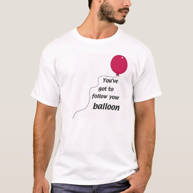 Camiseta Siga seu balão (Frente)
