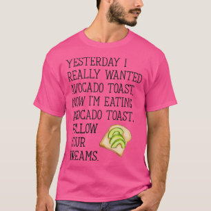 Camiseta Siga seu brinde aos sonhos