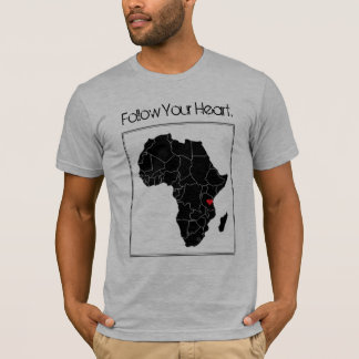 Camiseta Siga seu coração
