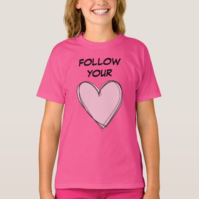 CAMISETA SIGA SEU CORAÇÃO (Frente)