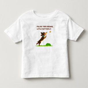 Camiseta Siga Seus Sonhos, Pequena Borboleta