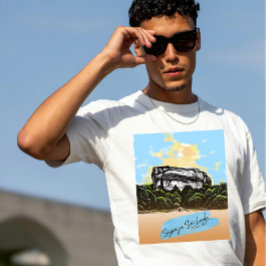 Camiseta Sigiriya Personalizado, Explorador do Patrimônio d