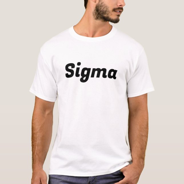 Camiseta Sigma (Frente)