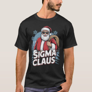 Camiseta Sigma Claus Legal Santa Claus Xmas