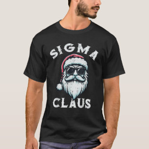 Camiseta Sigma Claus Papais noeis Engraçados Meninos De Nat