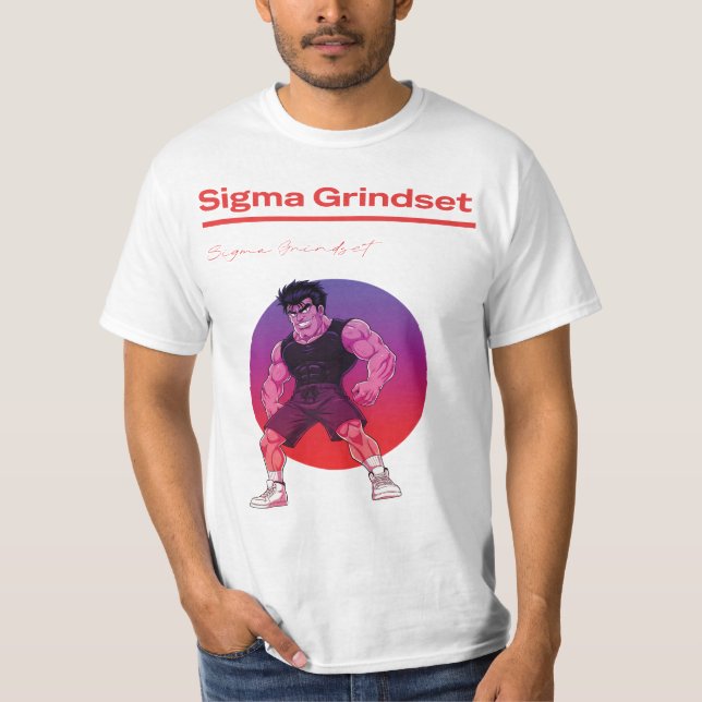 Camiseta Sigma Grindset (Frente)