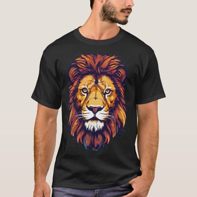 Camiseta sigma lion (Frente)