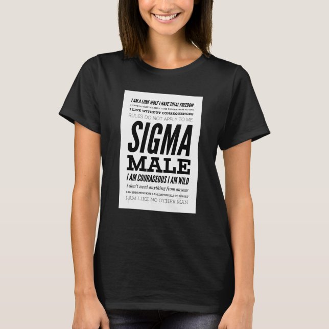 Camiseta Sigma Male (Frente)