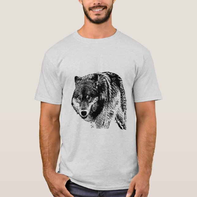Camiseta Sigma Male Lone Wolf (Frente)