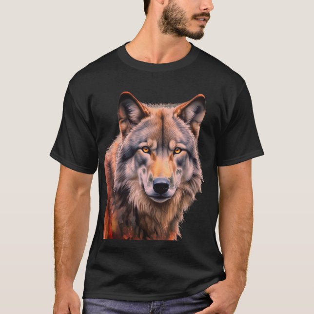Camiseta Sigma Male Lone Wolf (Frente)