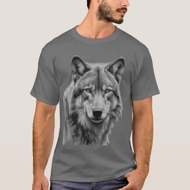 Camiseta Sigma Male Lone Wolf (Frente)