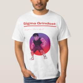 Camiseta Sigma Mentalidade de Treino