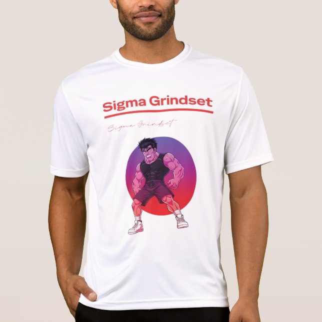 Camiseta Sigma Mentalidade de Treino (Frente)